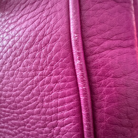 Gucci Pink Bamboo Shopper Leather Satchel - Picture 14 of 16